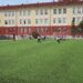 Министър и кмет с проверка на ремонт на игрища