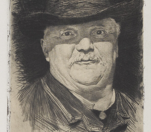 Karl Stauffer Bern Conrad Ferdinand Meyer 1887