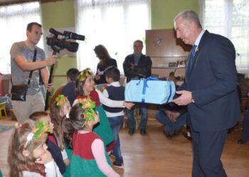 Кметът на Видин гостува на селска детска градина
