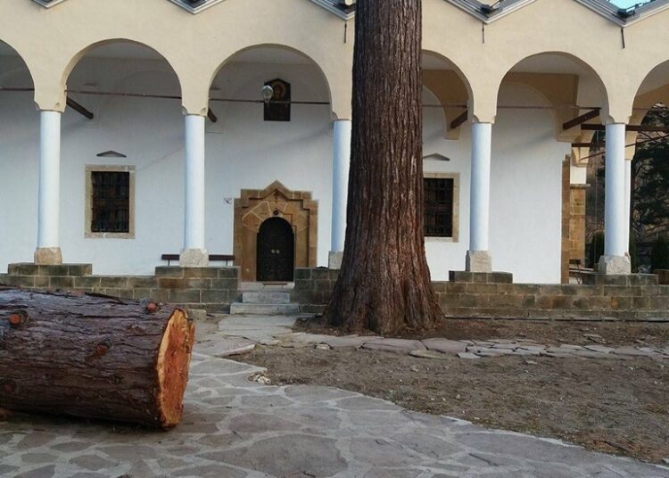 Lopu6anski manastir otse4enata sekvoa