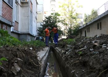 Обновяват голямо междублоково пространство в търновски квартал