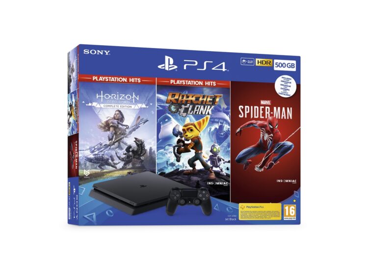 PS4 Slim с 3 игри на страхотна цена от VIVACOM 1 PS4 pack