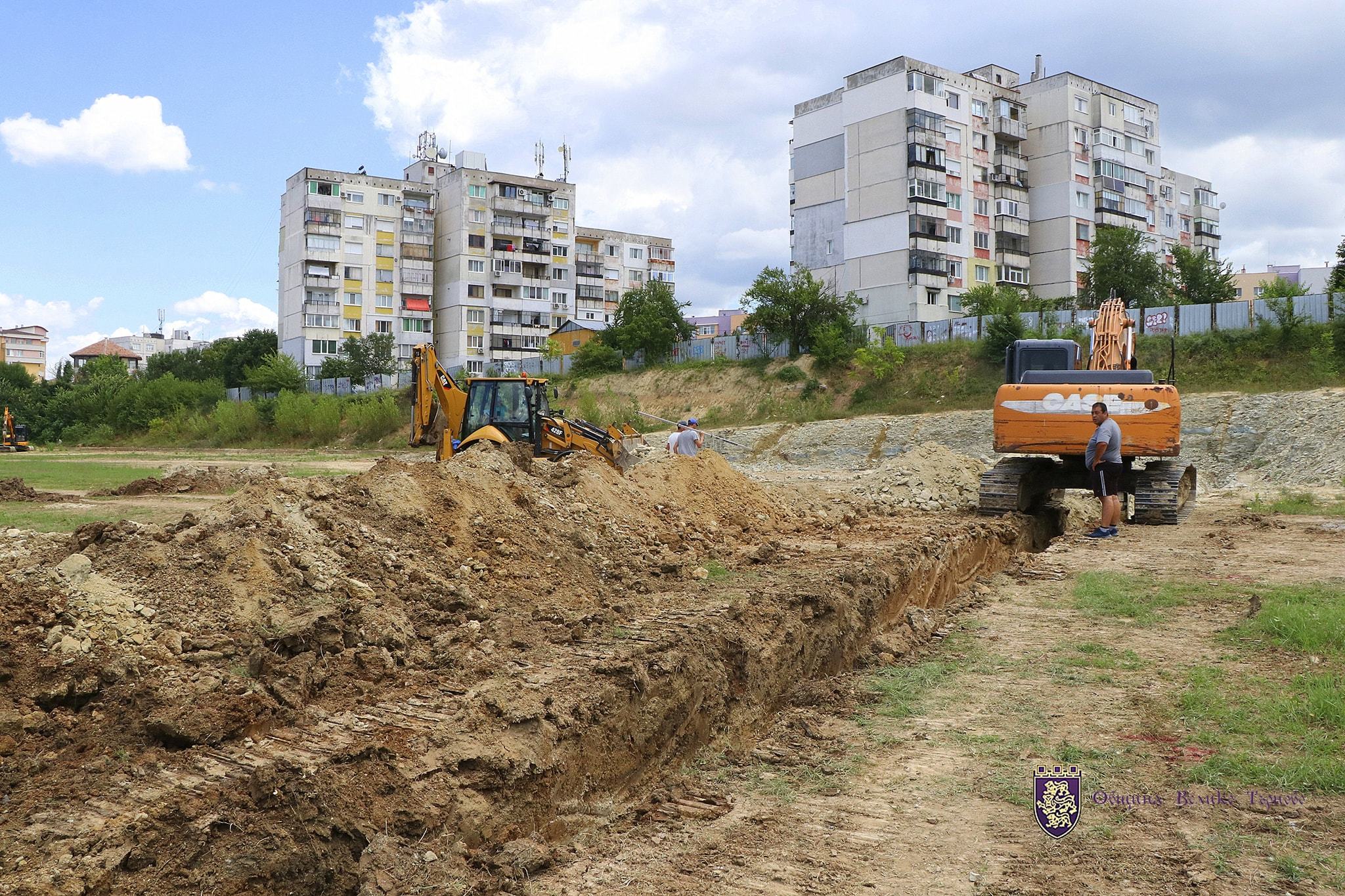 Във Велико Търново строят нов терен за футбол 