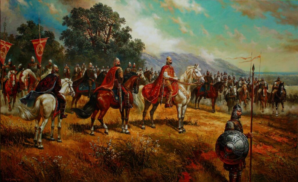 TZAR SIMEON AT AHELOY