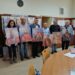 Училище в Родопите с портрети на български царе