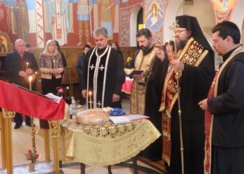 Митрополит с панихида за жертви на потоп