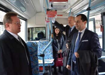 Под Околчица тестват електробус от Чехия