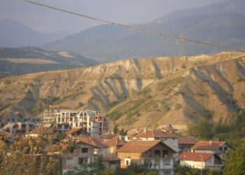 A village population increases with 100 people per year