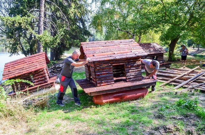 В нови къщички ще зимуват патиците в езеро „Загорка“