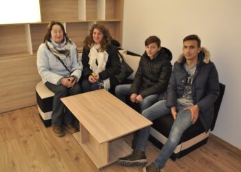 Пострадало семейство получи нов дом