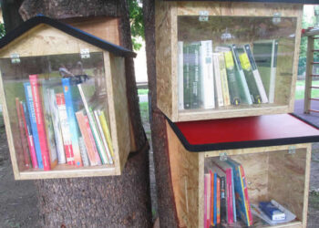 Правят 4 къщички за книги в парк “Розариум”