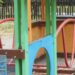 Родители боядисват огради и катерушки 8 Родители боядисват огради и катерушки