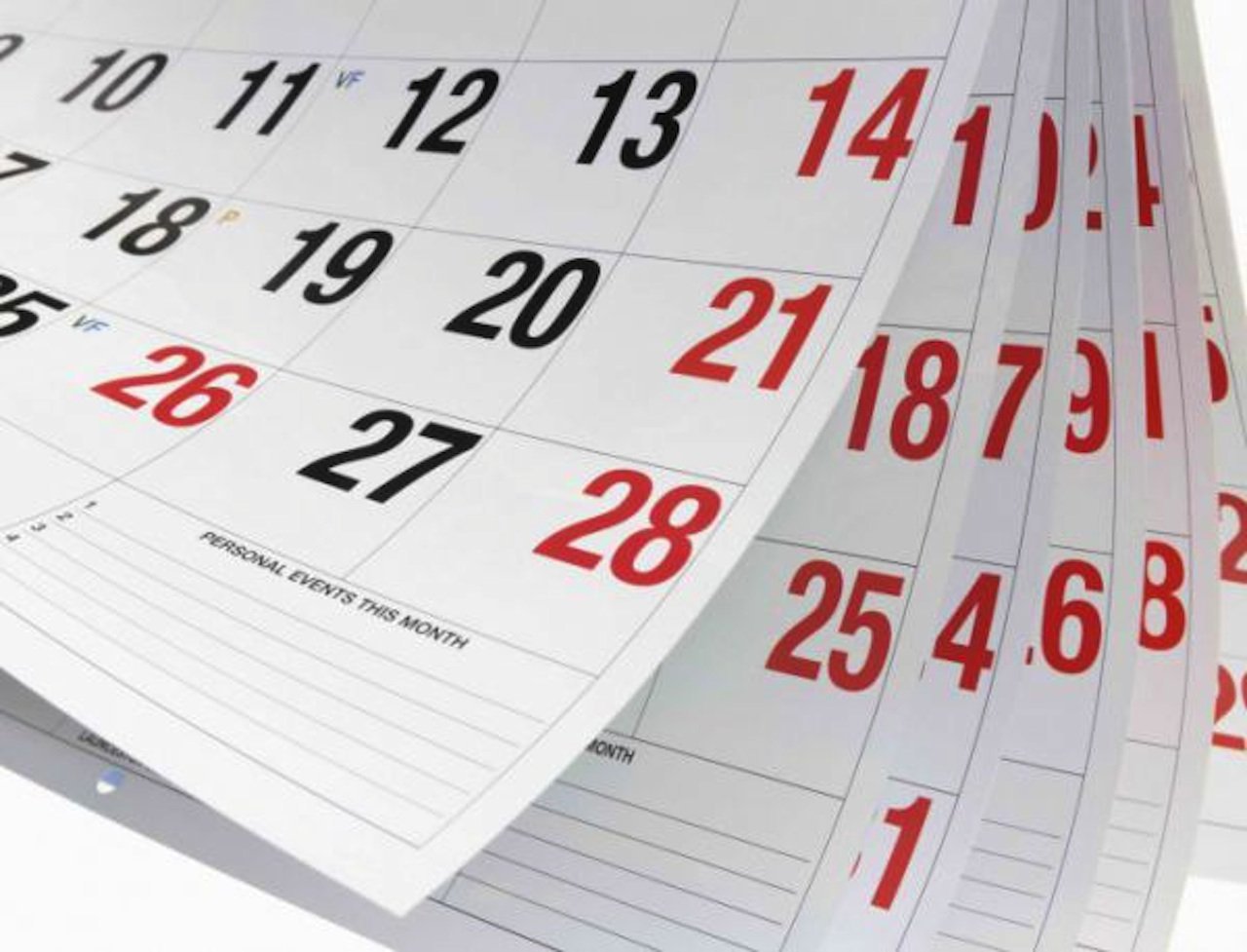 Вижте кога почиваме през 2019 г. 8 Вижте кога почиваме през 2019 г.