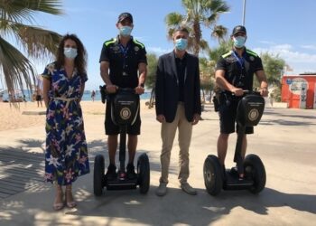 Badalona Police Force will patrol on Segways this summer