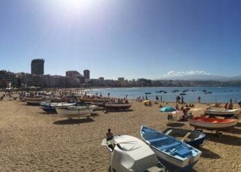 Las Palmas is prepared for the high temperatures this weekend