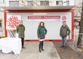 New coronavirus station offers free testing to people with symptoms in Graz
