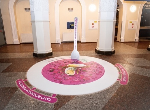 Lithuania welcomes tourists with “pink soup carpet” 8 Lithuania welcomes tourists with “pink soup carpet”