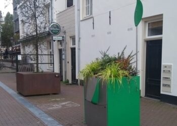 Amsterdam turns public urination into public service