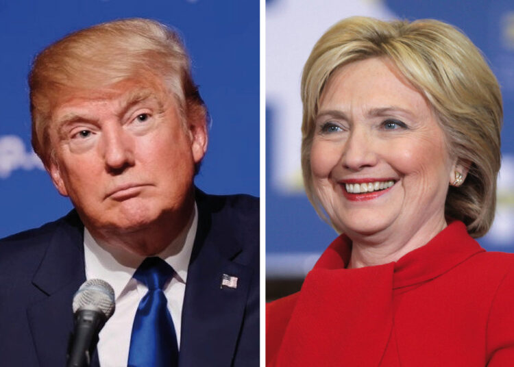 trump and clinton 1