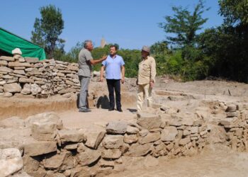 Олтар на ранно-византийска базилика изникна под Балдуиновата кула