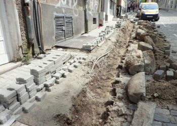 Край на безраборно разкопаните тротоари във Враца