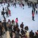 Ледената пързалка в Бургас – 600 кв. метра срещу 5 лева