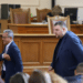 Цонев (вляво) е категоричен, че Пеевски няма кредити от ББР.