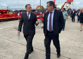 Христо Бозуков при официалното откриване на специализираното изложение за земеделие БАТА АГРО