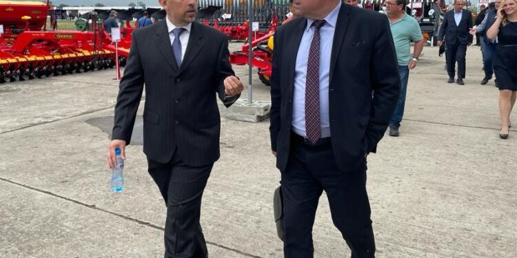 Христо Бозуков при официалното откриване на специализираното изложение за земеделие БАТА АГРО