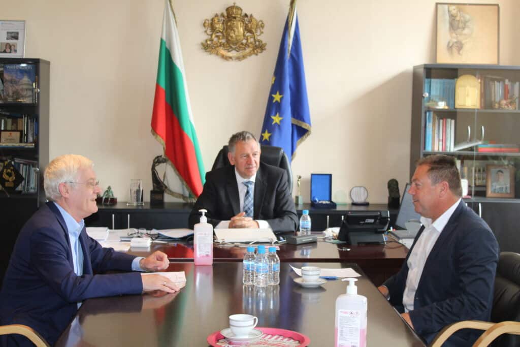 Стойчо Кацаров, Петко Салчев и Иван Маджаров