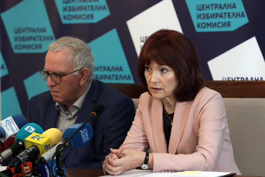 Говорителят на ЦИК Росица Матева