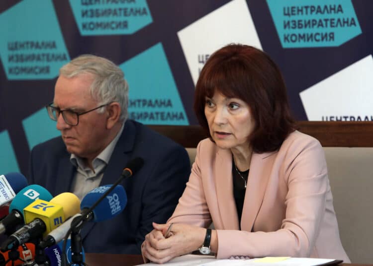 Говорителят на ЦИК Росица Матева
