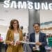 Втори официален магазин на Samsung отвори врати 8 Президентът на Samsung за Румъния и България Хун Сеул и Виолета Сечкова откриха магазина.