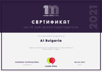 А1 с поредно отличие.