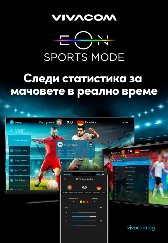 Vivacom с нова функционалност в EON за Европейското по футбол 1 Платформата EON има нова функционалност