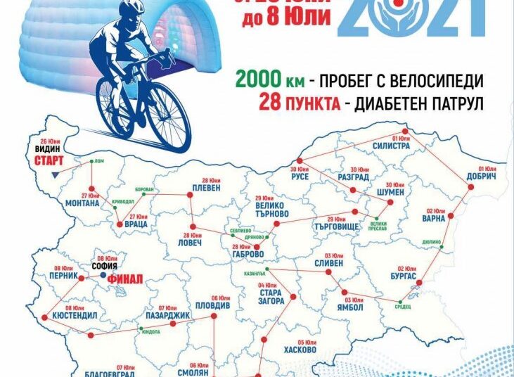 Диабетен патрул в центъра на Ловеч 1 bg vs diabetes
