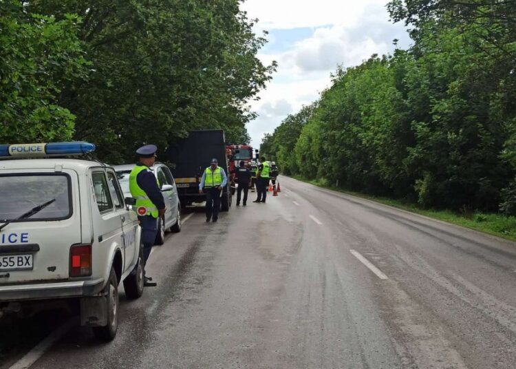 Верижна катастрофа между Благоевград и Симитли, има пострадали 1 Снимката е илюстративна
