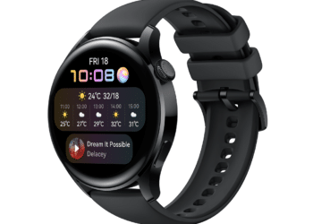 Основната версия на Huawei Watch 3 идва с премиум материали.