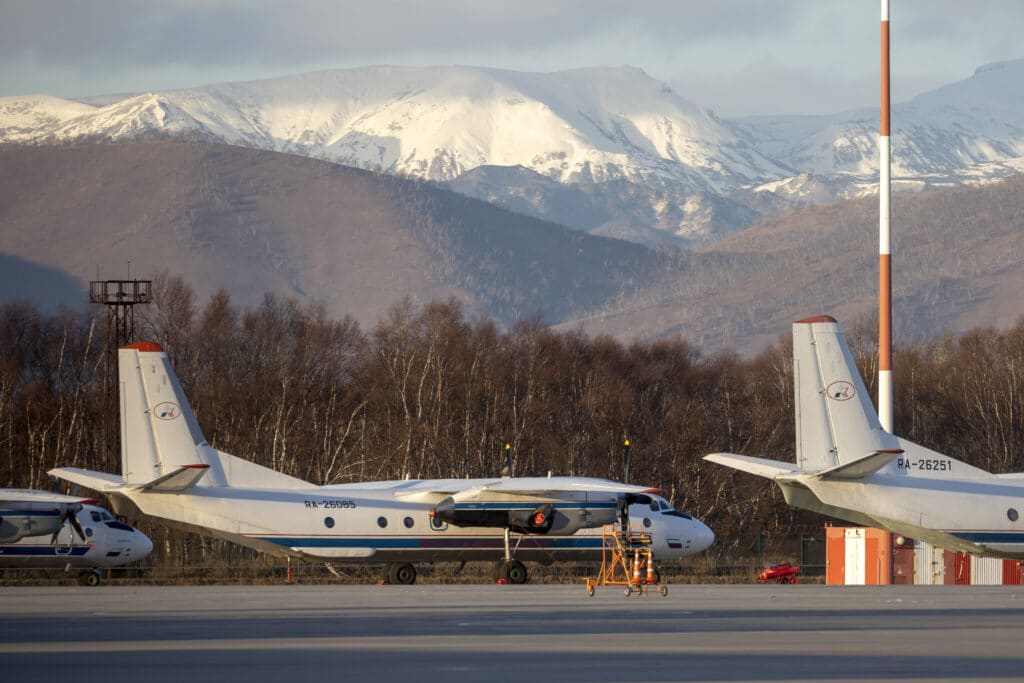 Самолет изчезна от радарите над Камчатка 1 Този самолет е изчезнал от радарите.