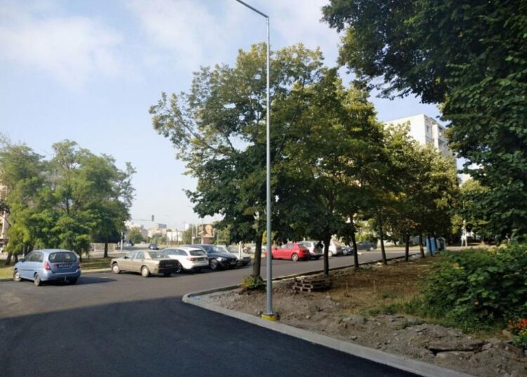 Новият паркинг