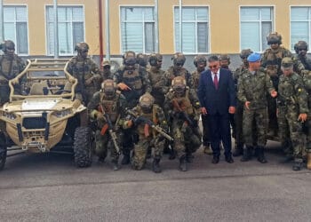 Министърът на отбраната в служебния кабинет Георги Панайотов присъства на учебен полигон "Црънча"