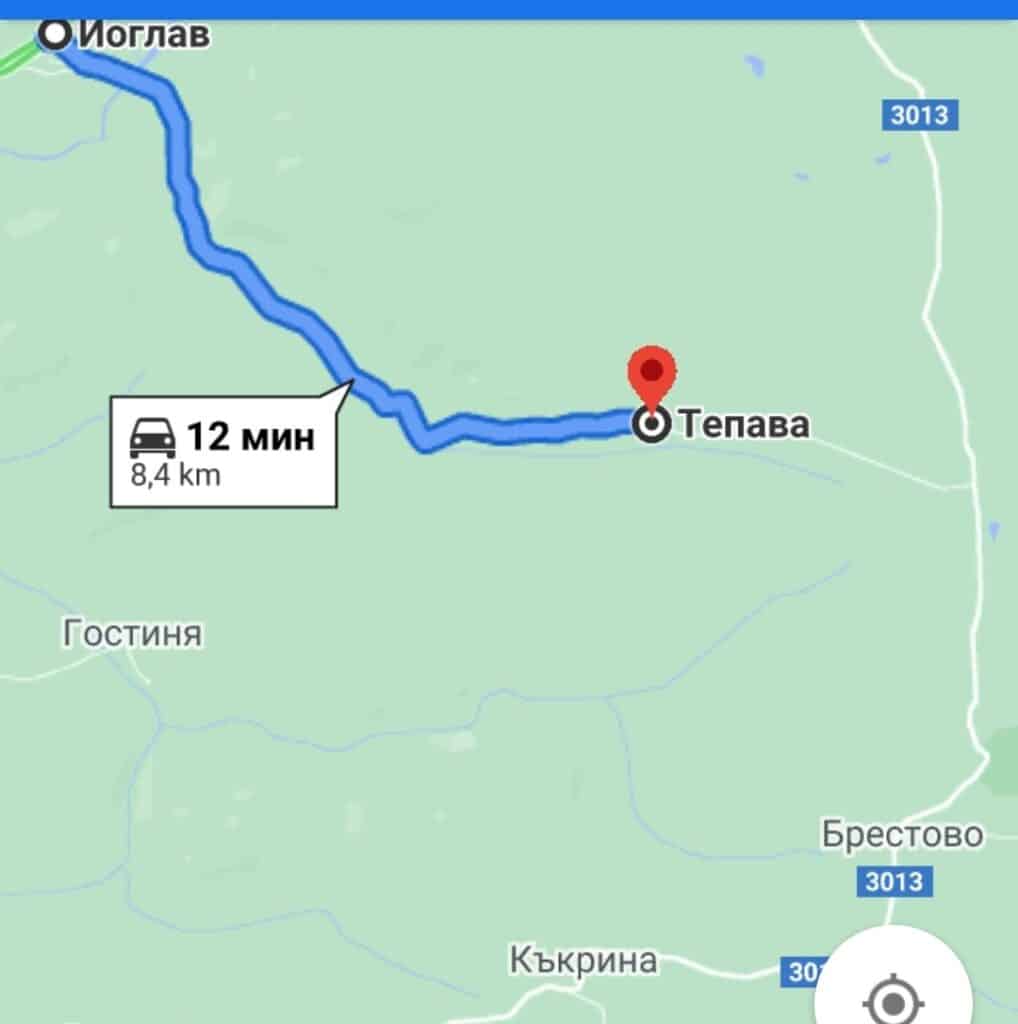 Затварят за месец движението между селата Йоглав и Тепава 1 йоглав тепава