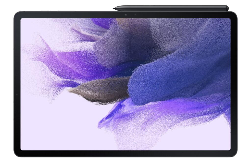 02 galaxy tab s7 fe mystic black front with spen min