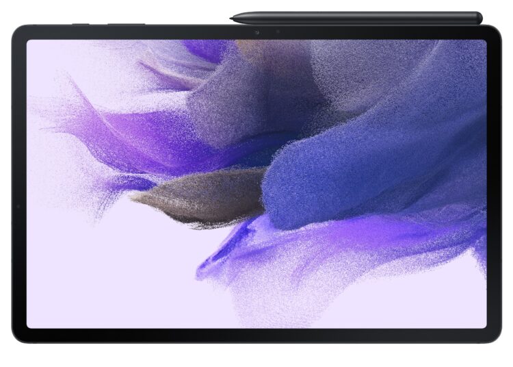 02 galaxy tab s7 fe mystic black front with spen min