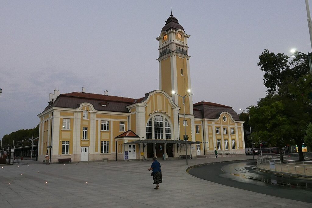 Централна жп гара Бургас