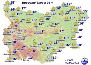 След жегите: Септември дойде и с отрицателни температури