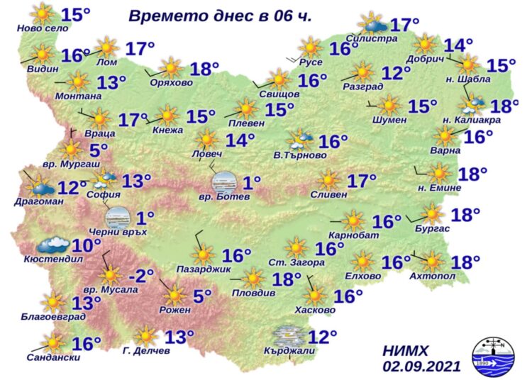 Карти: Meteo Balkans
