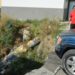 Джип пропадна в пропаст в края на улица в Хасково