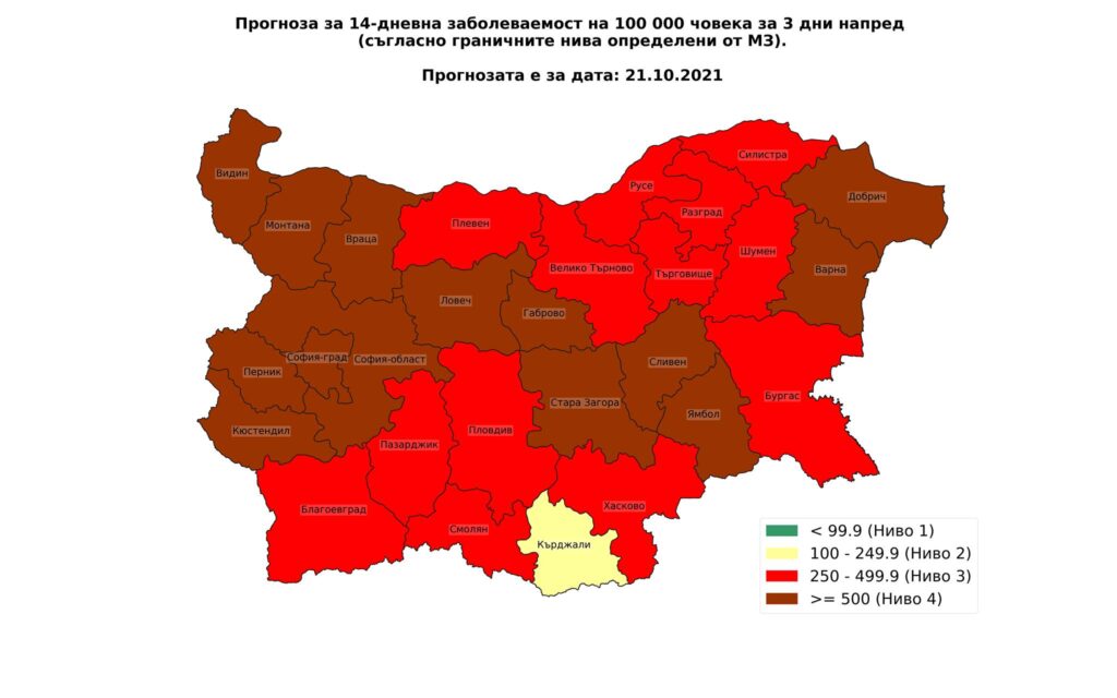 Проф. Витанов: Област Ловеч влиза в ниво 4, хора, пазете се! 1 Ловеч е в ниво 4.
