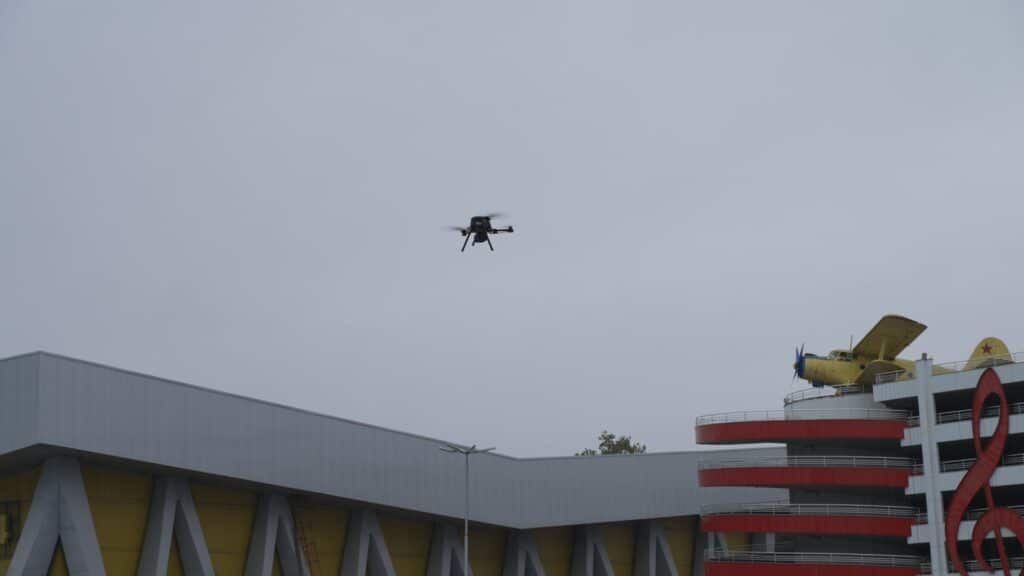 A1 5G Drone Deliver and iPhone 13 2